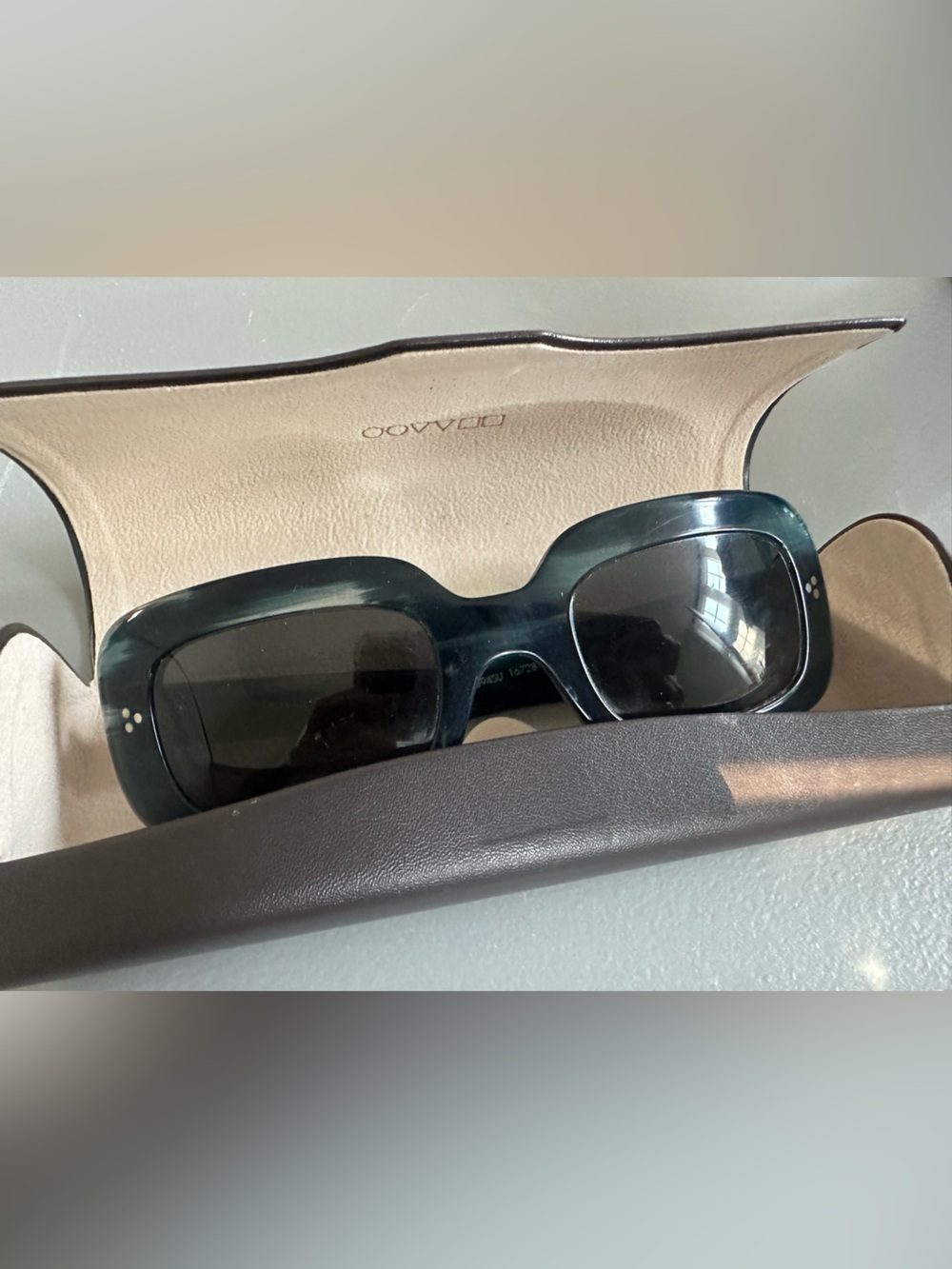 Oliver Peoples  Sunglasses in Dark Green